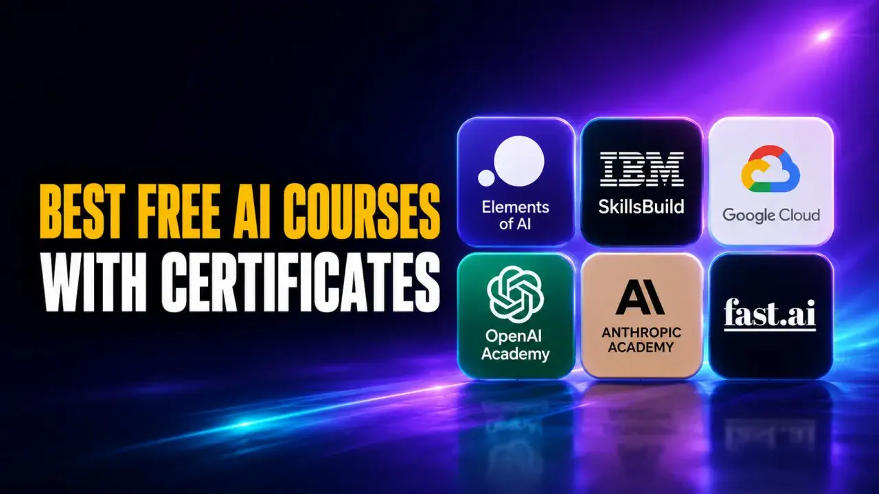 Unlock your potential with these best free AI courses with certificates from top providers like Google Cloud, IBM, and OpenAI.